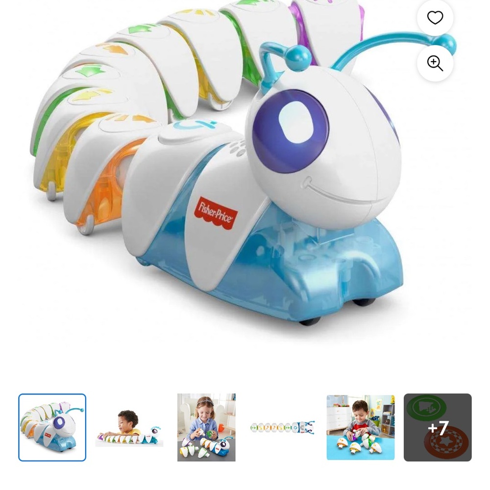 Used Fisher Price Caterpillar Toy